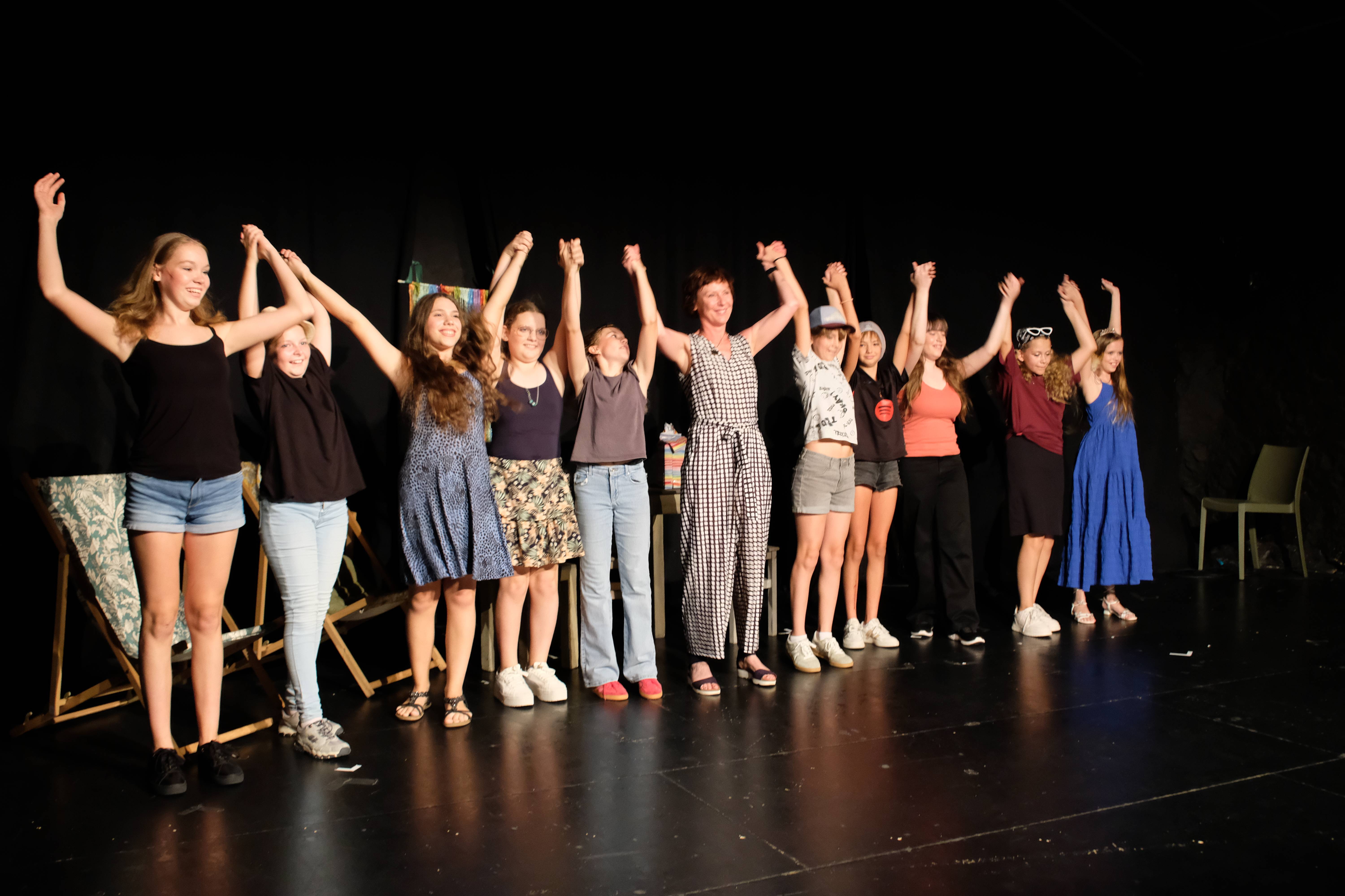 Theater AG Auftritt Bandhaus 2026 12 min